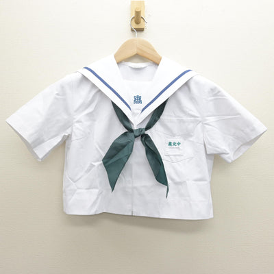 【中古】熊本県 鹿北中学校 女子制服 3点 (セーラー服・スカート) sf114743