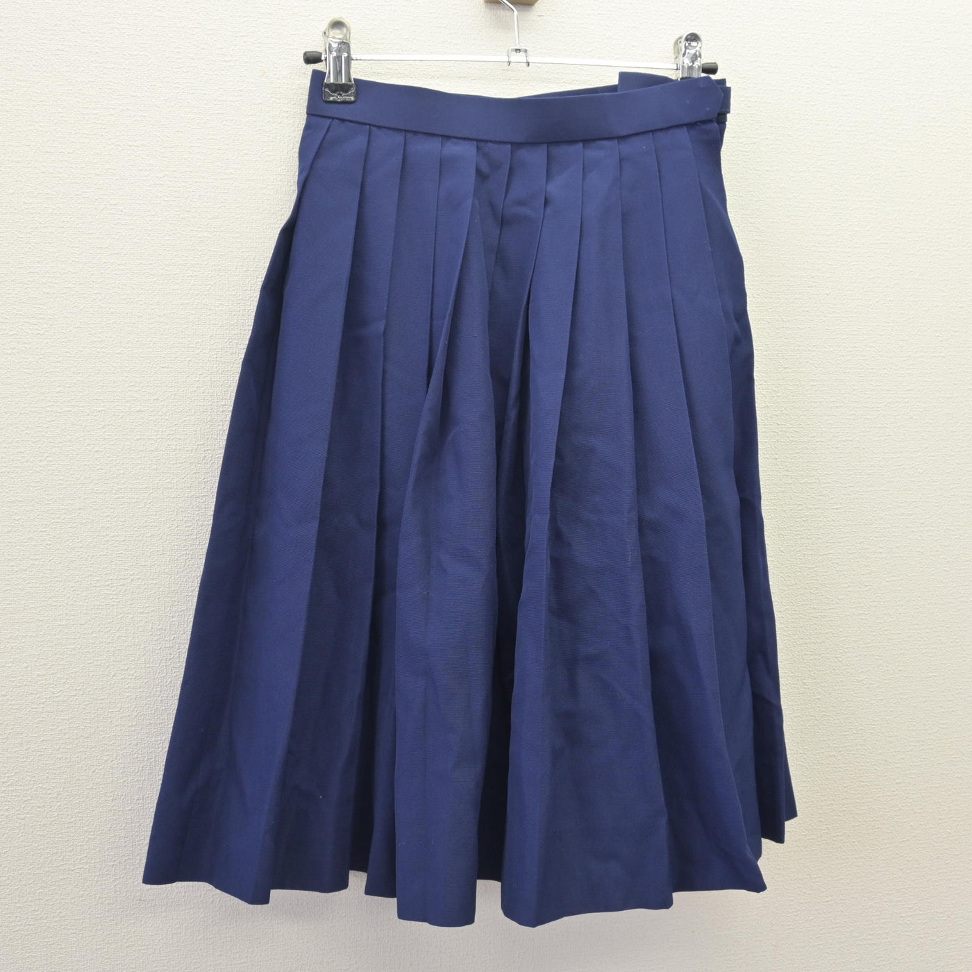 【中古】奈良県 育英西中学校 女子制服 3点 (シャツ・スカート) sf114760