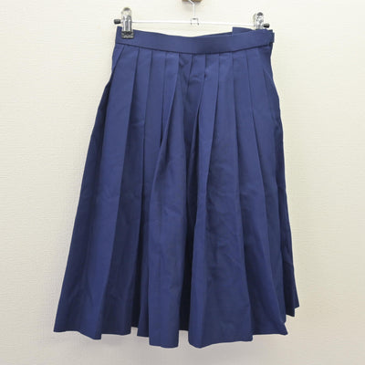 【中古】奈良県 育英西中学校 女子制服 3点 (シャツ・スカート) sf114760