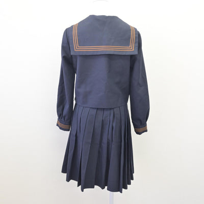 【中古】東京都 関東国際高等学校 女子制服 3点 (セーラー服・スカート) sf114771