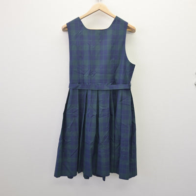 【中古】広島県 城山北中学校 女子制服 1点 (ジャンパースカート) sf114779
