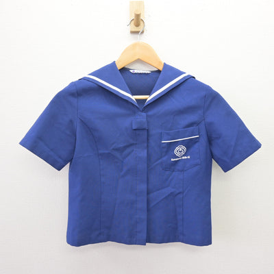 【中古】熊本県 熊本信愛女学院高等学校 女子制服 2点 (ニット・セーラー服) sf114787
