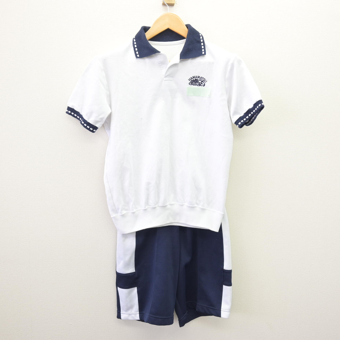 【中古】静岡県 浜松学芸高等学校 女子制服 3点 (体操服 上・体操服 下) sf114802