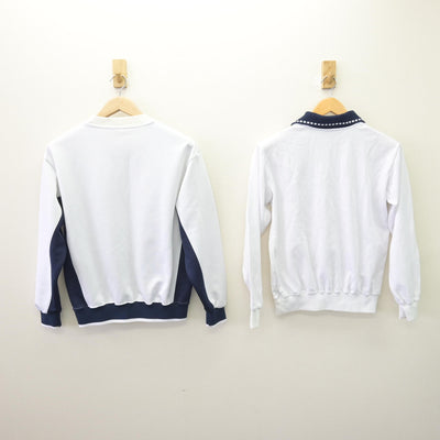 【中古】静岡県 浜松学芸高等学校 女子制服 2点 (その他アイテム・体操服 上) sf114803