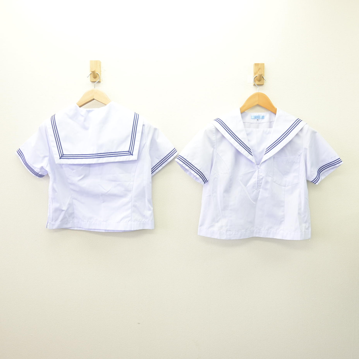 【中古】香川県 山田中学校 女子制服 4点 (セーラー服・スカート) sf114805