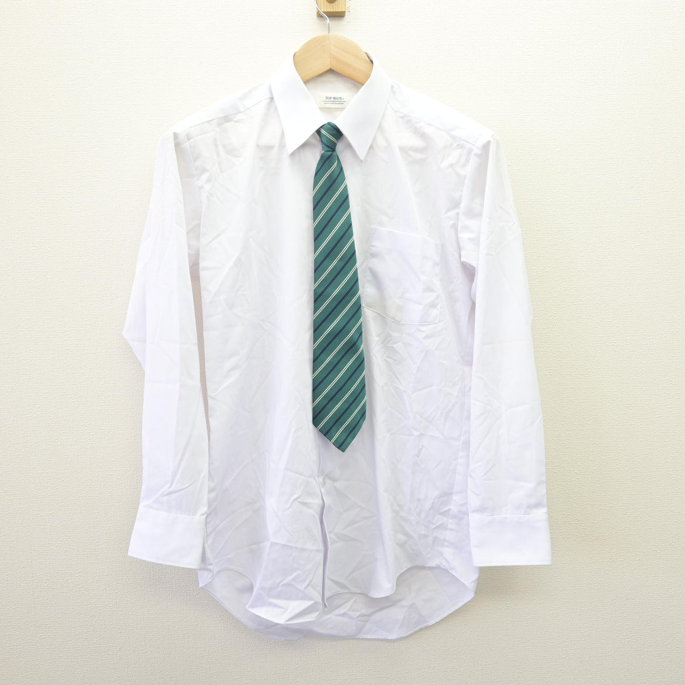 【中古】兵庫県 笹原中学校 男子制服 5点 (ブレザー・シャツ・ズボン) sf114817