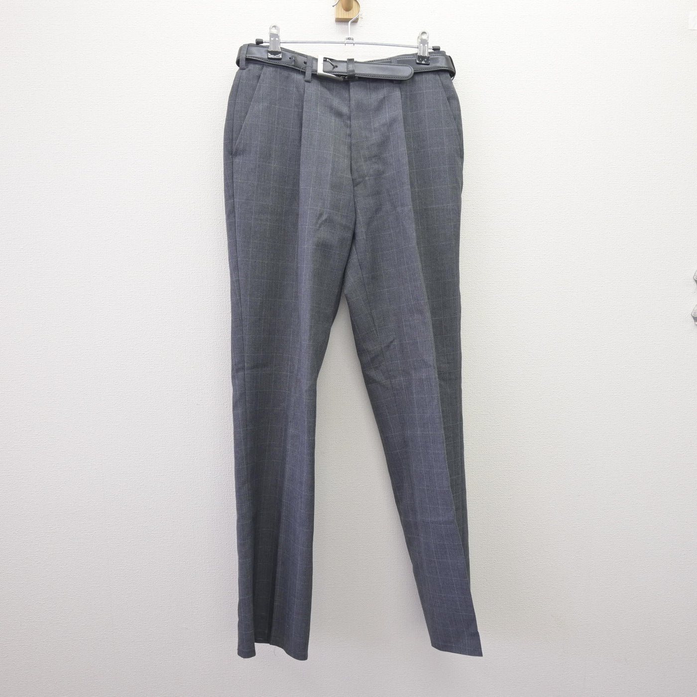 【中古】兵庫県 笹原中学校 男子制服 5点 (ブレザー・シャツ・ズボン) sf114817