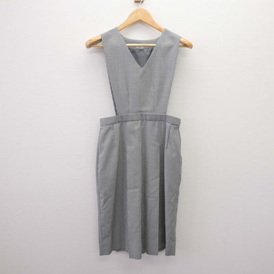 【中古】兵庫県 真砂中学校 女子制服 2点 (ブレザー・ジャンパースカート) sf114824