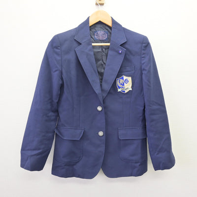 【中古】神奈川県 平塚学園高等学校 女子制服 3点 (ブレザー・ベスト) sf114826