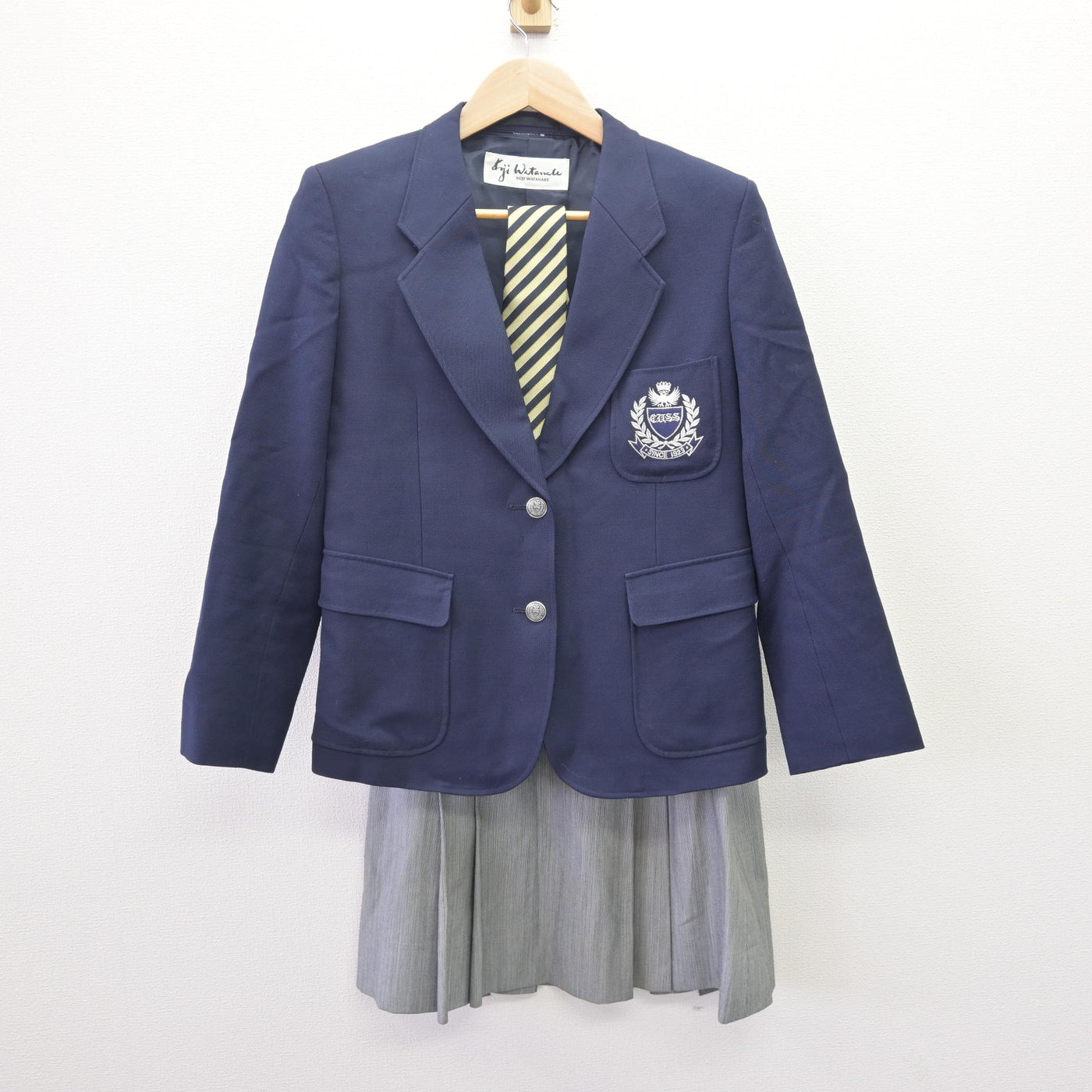 【中古】愛知県 中京大学附属中京高等学校 女子制服 3点 (ブレザー・スカート) sf114829