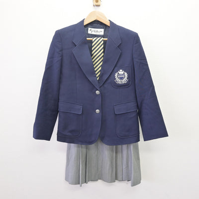 【中古】愛知県 中京大学附属中京高等学校 女子制服 3点 (ブレザー・スカート) sf114829