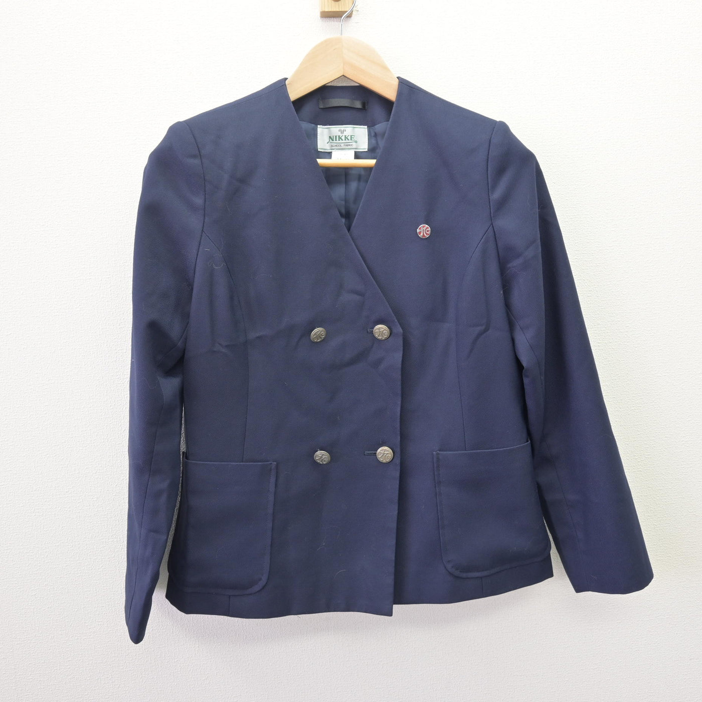 【中古】愛知県 旭野高等学校 女子制服 2点 (ブレザー・スカート) sf114830