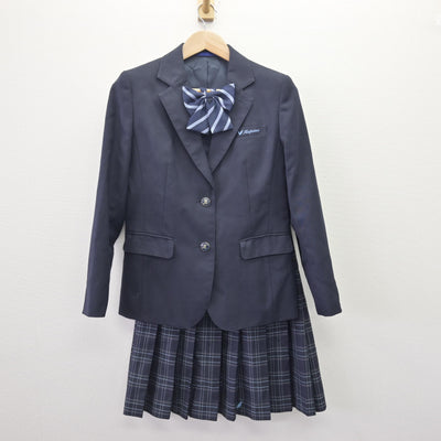 【中古】大阪府 懐風館高等学校 女子制服 4点 (ブレザー・スカート・スカート) sf114836