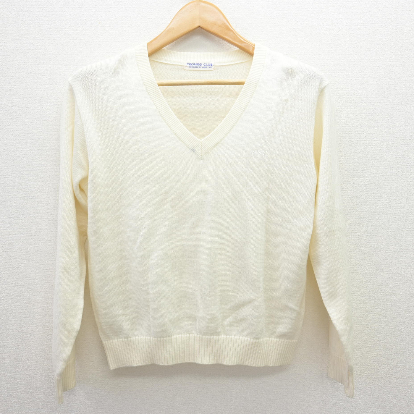 【中古】東京都 小石川淑徳学園中学校 女子制服 2点 (ニット・シャツ) sf114846