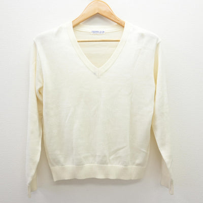 【中古】東京都 小石川淑徳学園中学校 女子制服 2点 (ニット・シャツ) sf114846