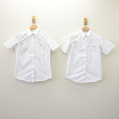 【中古】東京都 雪谷高等学校 女子制服 2点 (シャツ) sf114855