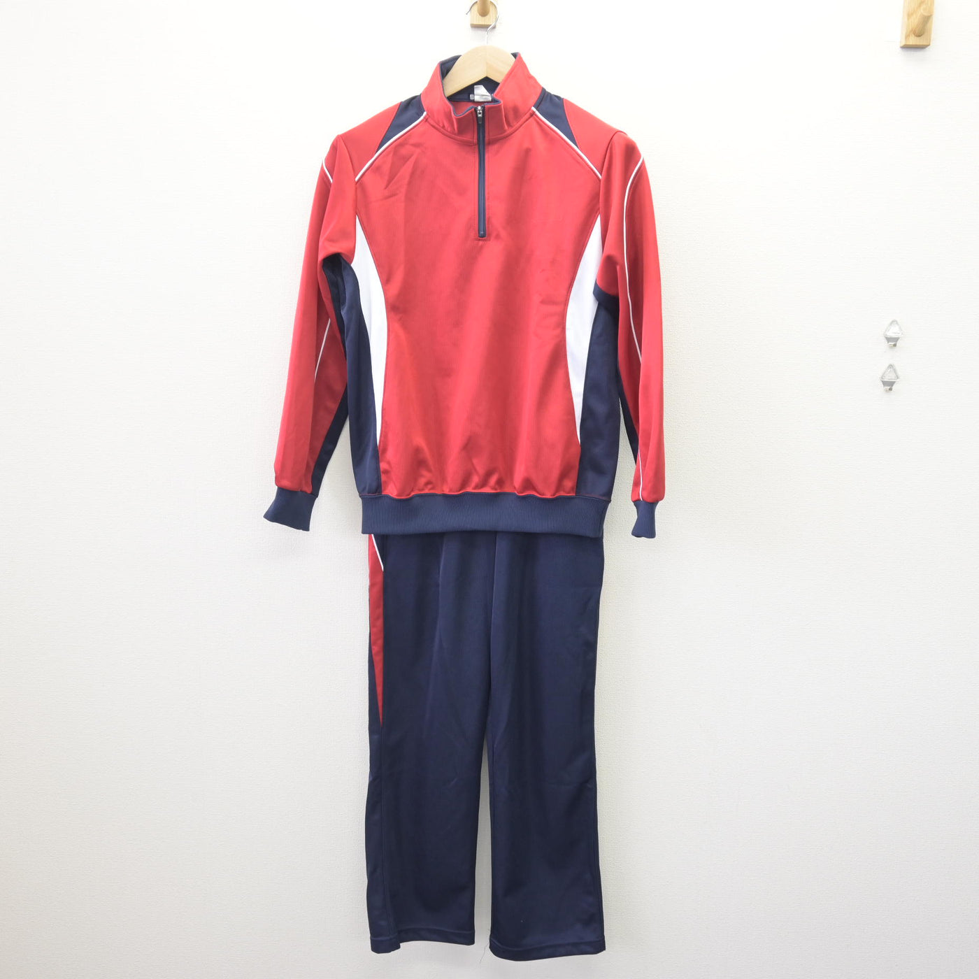 中古】静岡県 浜松開誠館高等学校 女子制服 2点 (ジャージ 上