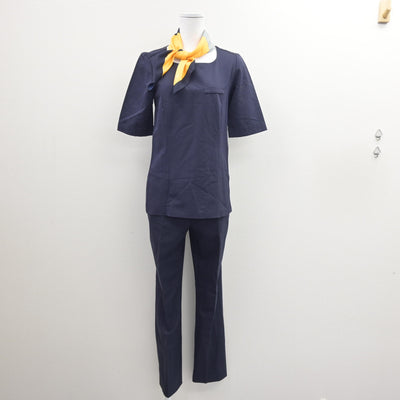【中古】 ルフトハンザドイツ航空 女子制服 3点 (ブラウス・ズボン) sf114975