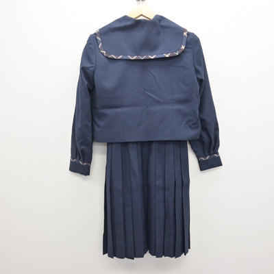 【中古】東京都 愛国中学校 女子制服 4点 (セーラー服・ジャンパースカート) sf114981