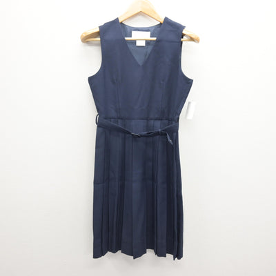 【中古】東京都 愛国中学校 女子制服 4点 (セーラー服・ジャンパースカート) sf114981