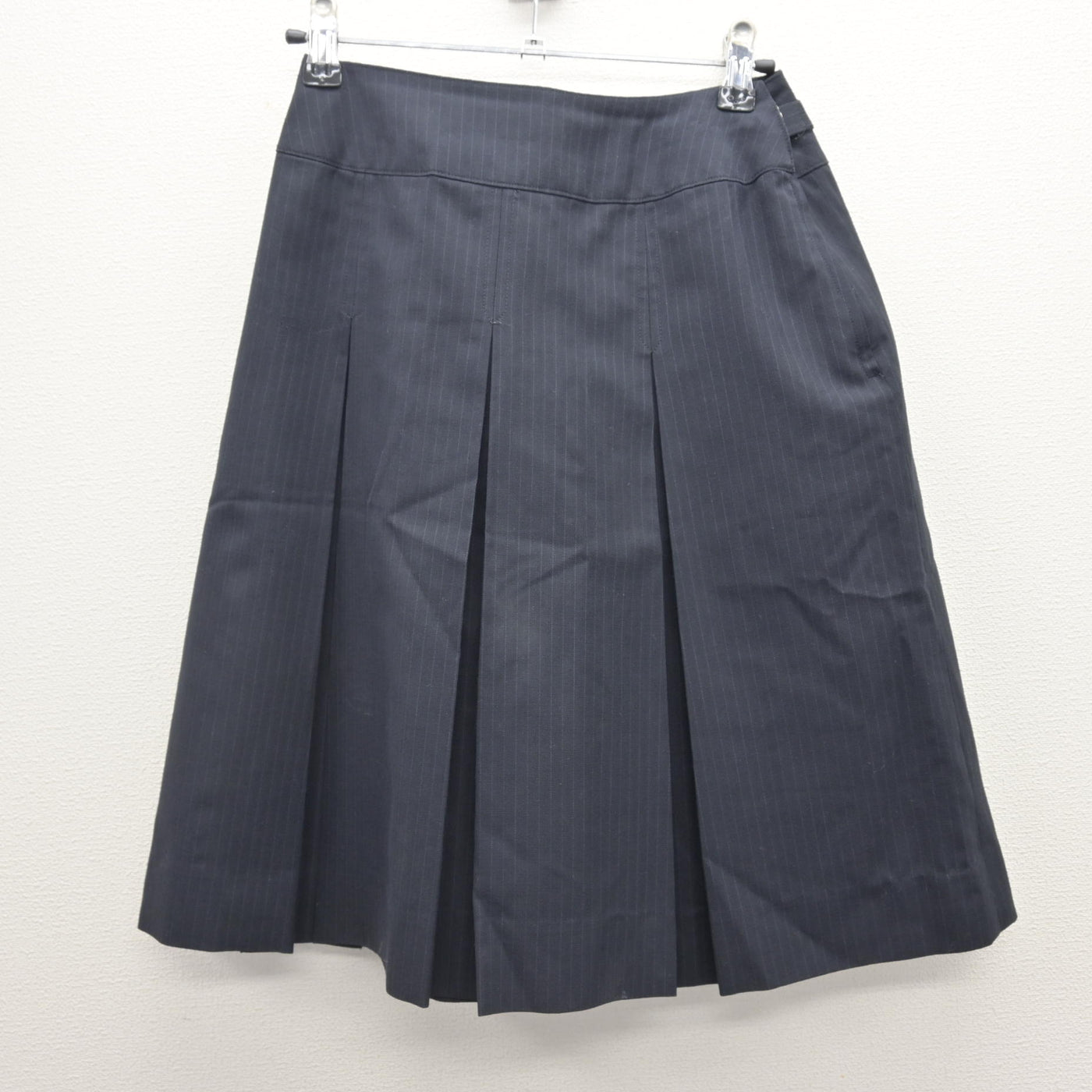 中古】宮城県 仙台三桜高等学校 女子制服 2点 (シャツ・スカート 
