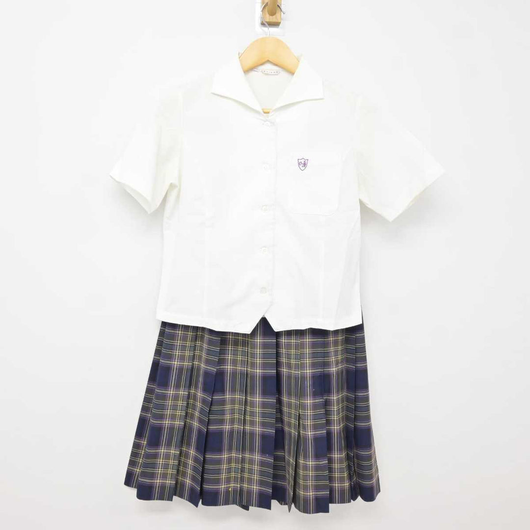 中古】愛知県 愛知工業大学名電高等学校 女子制服 2点 (シャツ