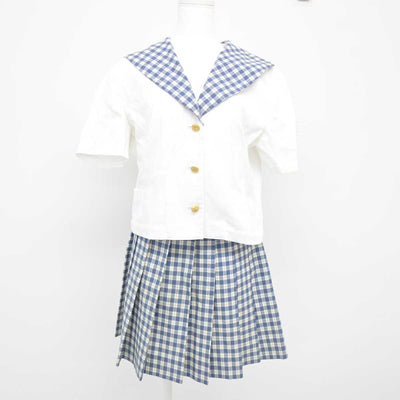 【中古】宮城県 聖和学園高等学校 女子制服 2点 (セーラー服・スカート) sf115012