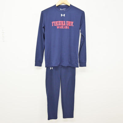 【中古】福岡県 福岡大学附属若葉高等学校 女子制服 3点 (ジャージ 上・体操服 上・ジャージ 下) sf115043