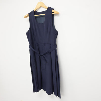 【中古】東京都 府中第三中学校 女子制服 1点 (ジャンパースカート) sf115056