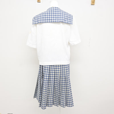 【中古】宮城県 聖和学園高等学校 女子制服 3点 (セーラー服・スカート) sf115061