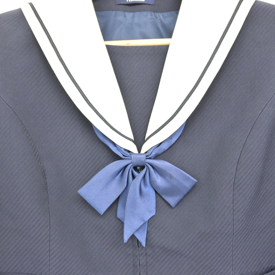 中古】岐阜県 大垣商業高等学校 女子制服 3点 (セーラー服
