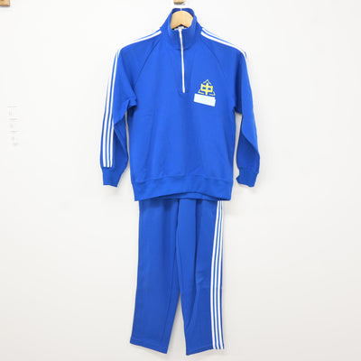 【中古】富山県 雄山中学校 女子制服 2点 (ジャージ 上・ジャージ 下) sf115081