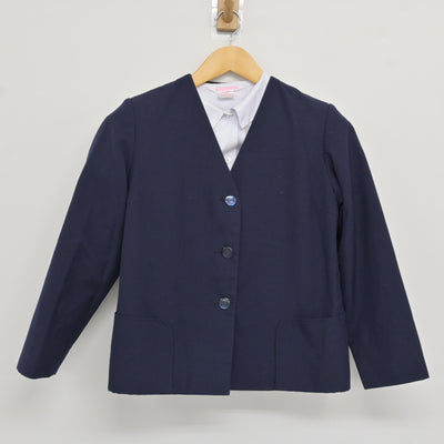 【中古】埼玉県 杉戸中学校 女子制服 2点 (ブレザー・シャツ) sf115097