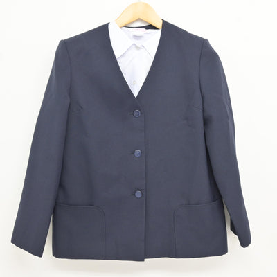 【中古】埼玉県 杉戸中学校 女子制服 2点 (ブレザー・シャツ) sf115098
