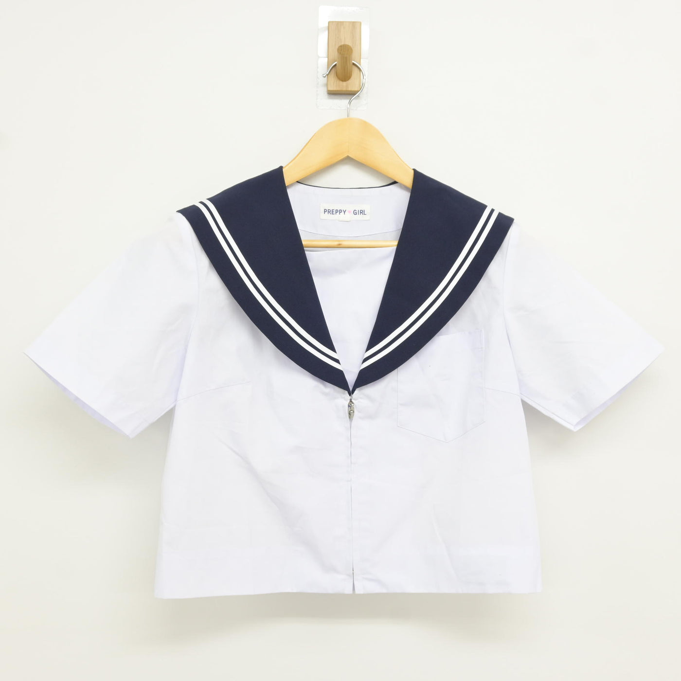 【中古】愛知県 八幡中学校 女子制服 2点 (セーラー服・スカート) sf115105