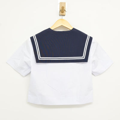 【中古】愛知県 八幡中学校 女子制服 2点 (セーラー服・スカート) sf115105