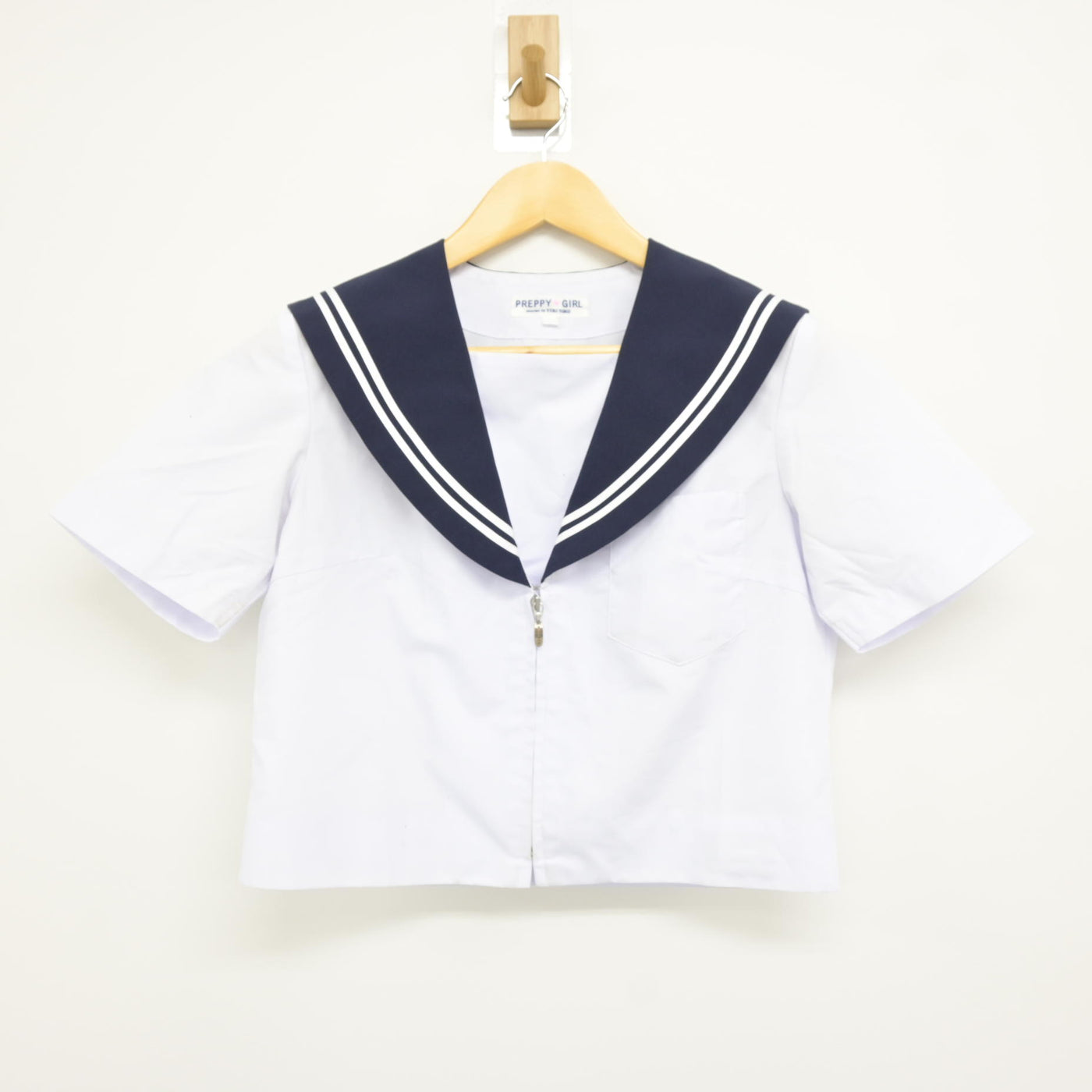 【中古】愛知県 八幡中学校 女子制服 2点 (セーラー服・セーラー服) sf115107