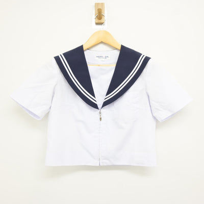 【中古】愛知県 八幡中学校 女子制服 2点 (セーラー服・セーラー服) sf115107
