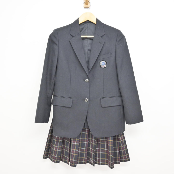 沙羅サ　制服一色 中古】東京都 武蔵野市第一中学校 女子制服 4点（ブレザー