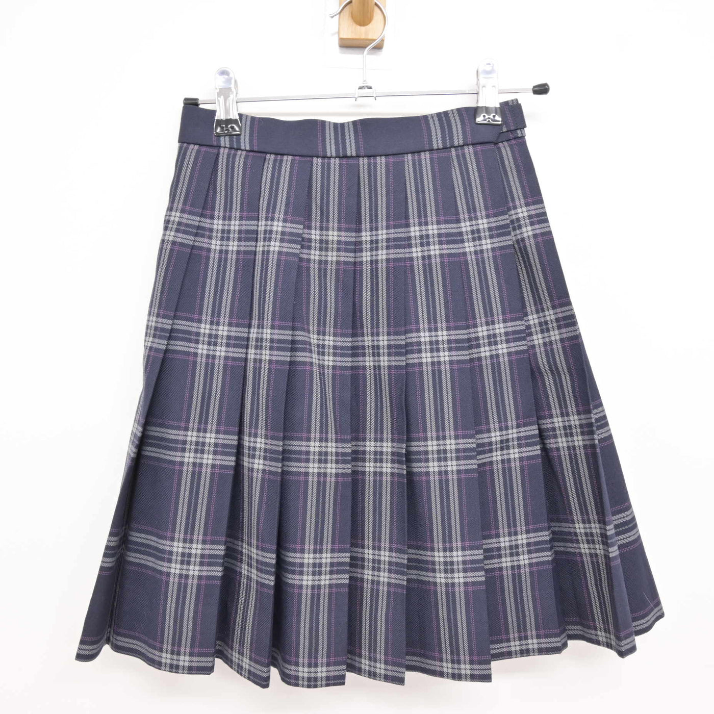 【中古】 わせがく高等学校 女子制服 3点 (ブレザー・スカート) sf115138