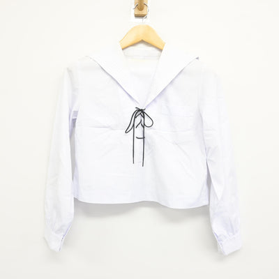 【中古】兵庫県 神戸高等学校 女子制服 2点 (セーラー服・ニット) sf115204