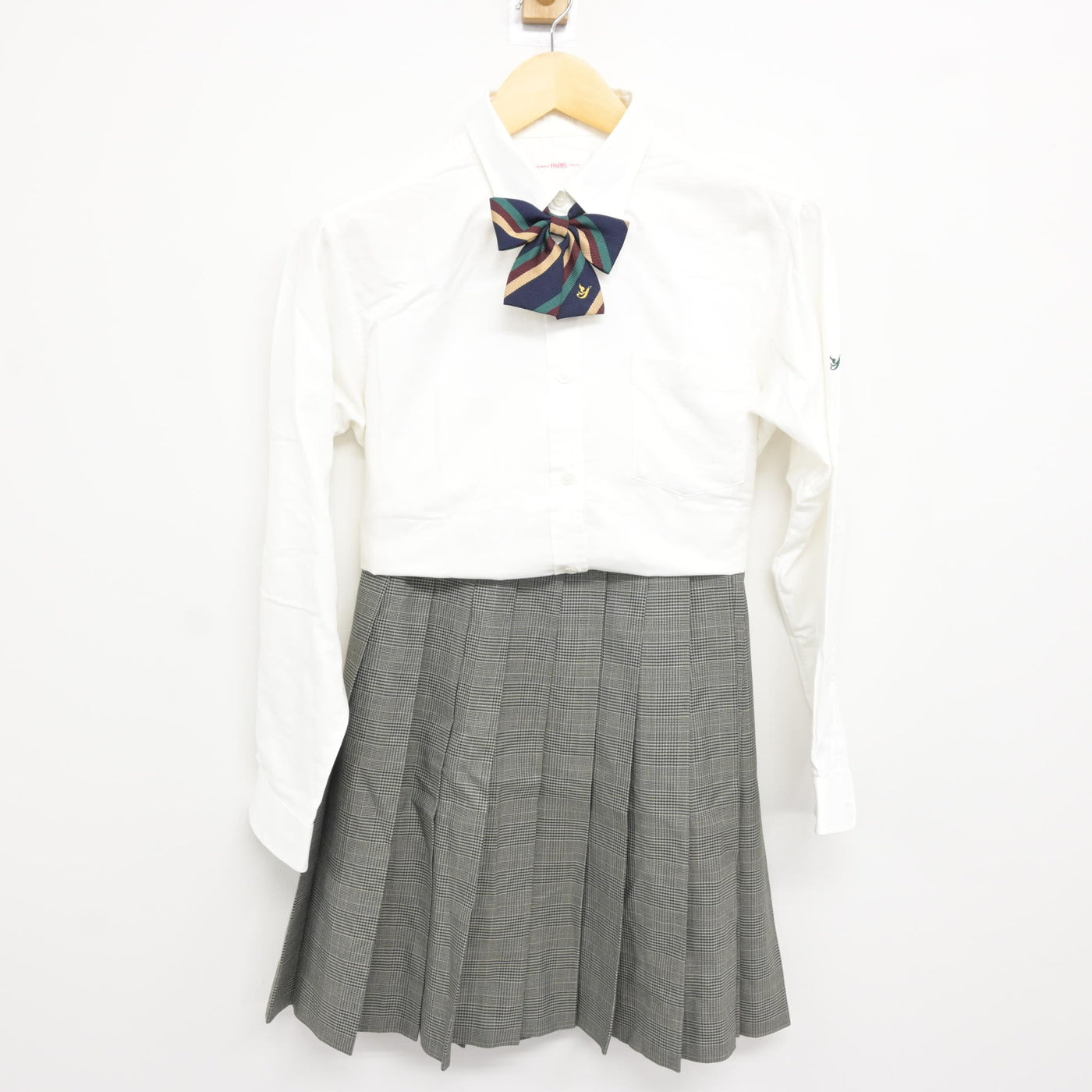 【中古】神奈川県 横浜創英中学校・高等学校 女子制服 4点 (ブレザー・シャツ・スカート) sf115228