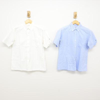 【中古】神奈川県 横浜創英中学校・高等学校 女子制服 3点 (シャツ・シャツ・スカート) sf115230