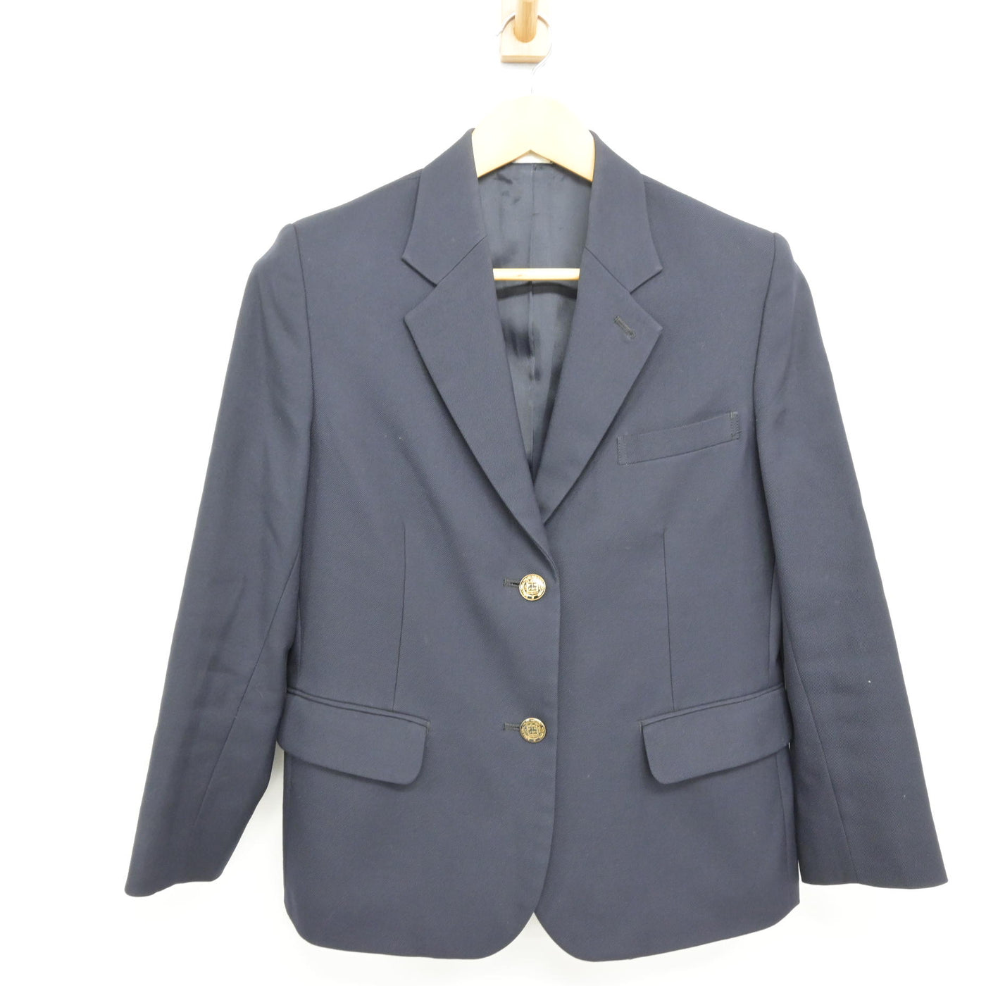 【中古】神奈川県 浦島丘中学校 女子制服 4点 (ブレザー・スカート・スカート) sf115236