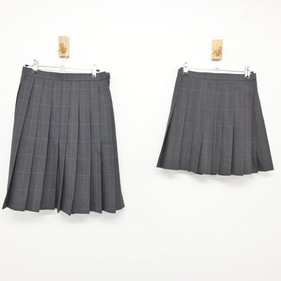 【中古】神奈川県 浦島丘中学校 女子制服 4点 (ブレザー・スカート・スカート) sf115236