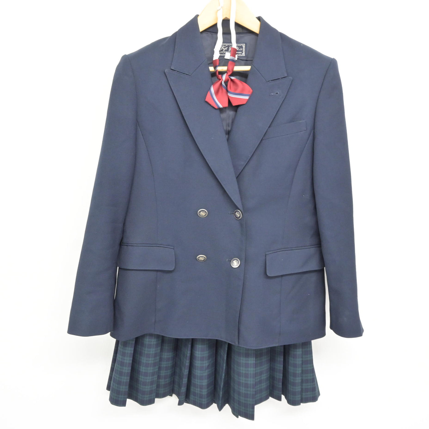 【中古】神奈川県 川崎総合科学高等学校 女子制服 5点 (ブレザー・スカート・スカート) sf115237