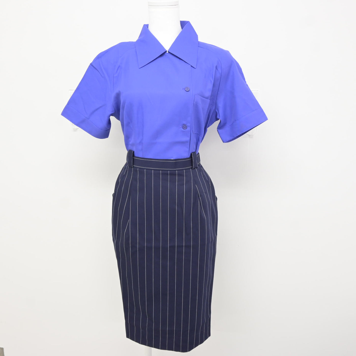 【中古】 全日空　ANA 女子制服 4点 (ジャケット・シャツ・スカート) sf115279