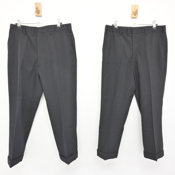 中古】埼玉県 上尾市立東中学校 男子制服 3点 (学ラン・ズボン・ズボン