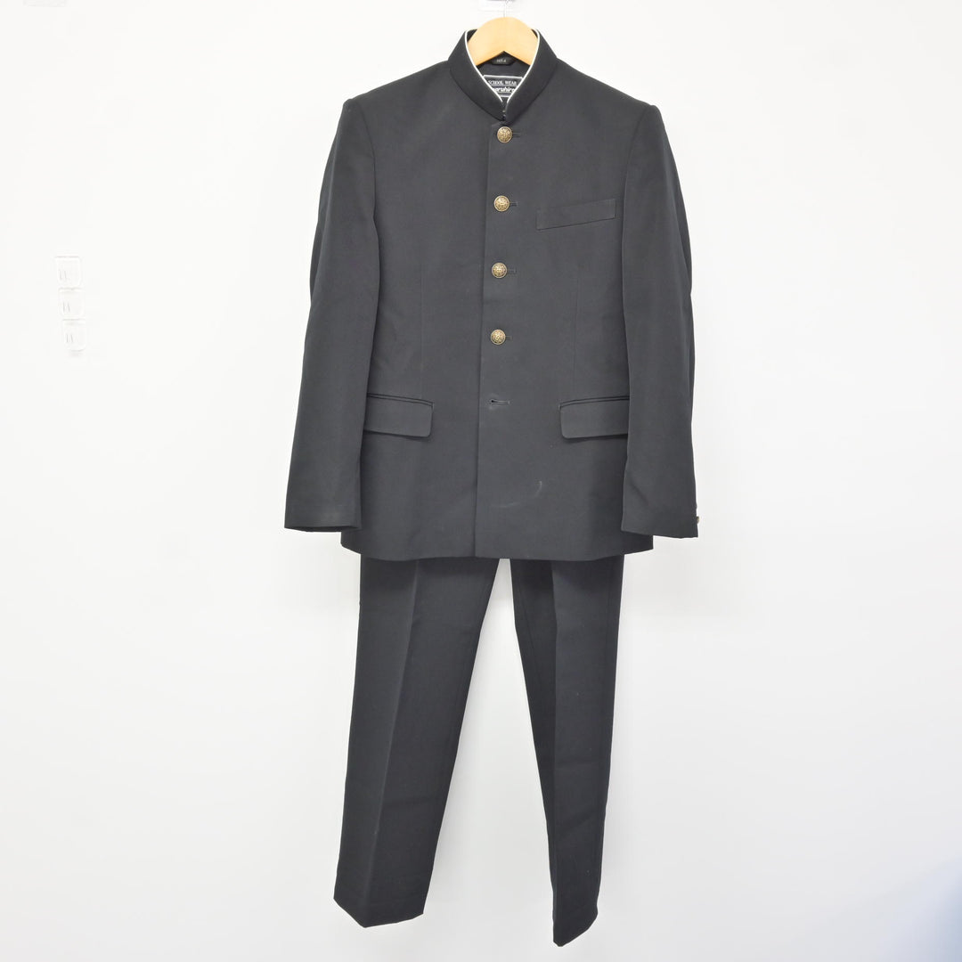 中古】埼玉県 上尾市立東中学校 男子制服 2点 (学ラン・ズボン
