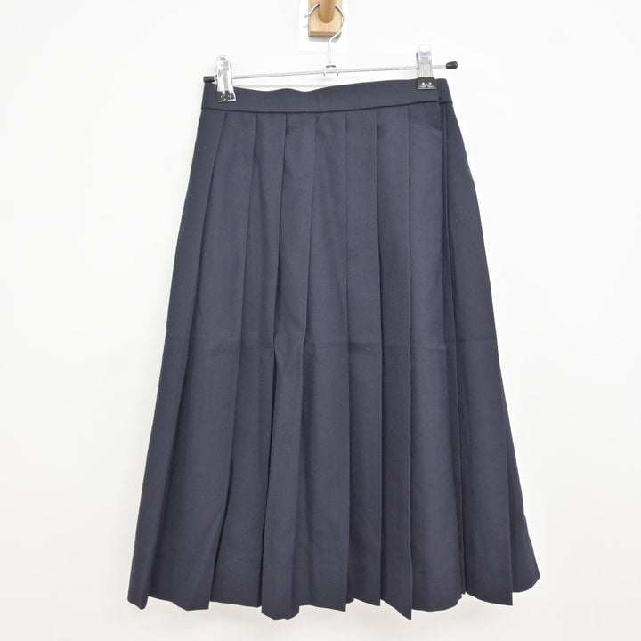 武蔵台高校　制服上下 中古】福岡県 武蔵台高等学校 女子制服 5点 (ブレザー・ニット・シャツ